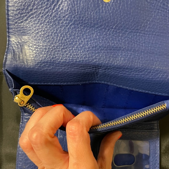 Marc Jacobs Navy Wallet (good condition) - Picture 5 of 8